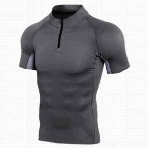 COMPRESSION SHIRT [STAND UP COLLAR ZIPPER]