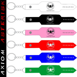 Mini Weight Lifting Belts Key chains