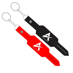 Mini Weightlifting Belt Keychain - 4" x 1