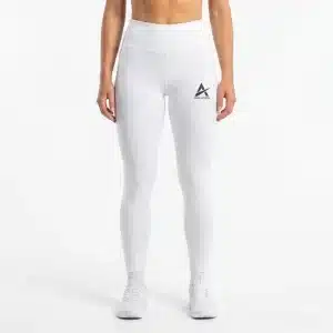 PWhite Gym Leggings for Women