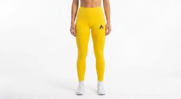 Yellow Gym Leggings for Women